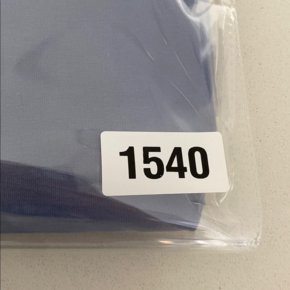 Sezane Pippa Vintage Blue Tie Waist Midi Dress Organic Cotton Size M - Picture 10 of 10